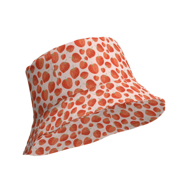 Strawberry Fruit Patterns Unisex Reversible bucket hat