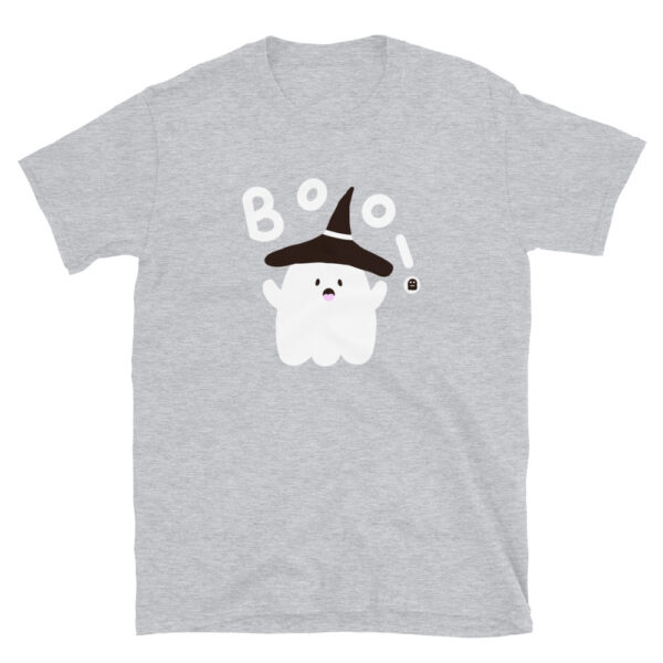 Cute Funny Ghost Witch Hat Boo Skull Halloween Short-Sleeve Unisex T-Shirt