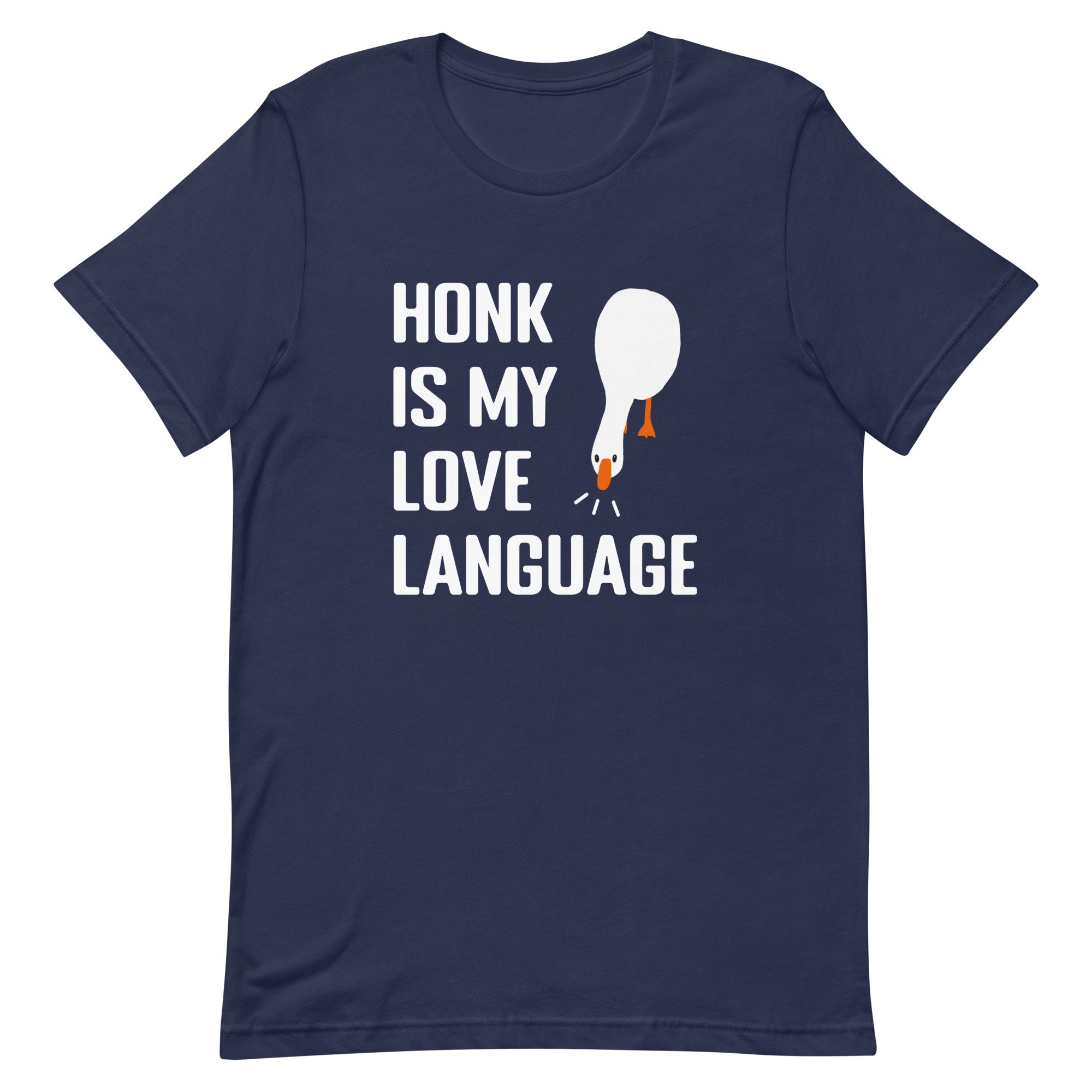 Funny Honk Is My Love Language Couple Love Premium Unisex t-shirt - Image 2